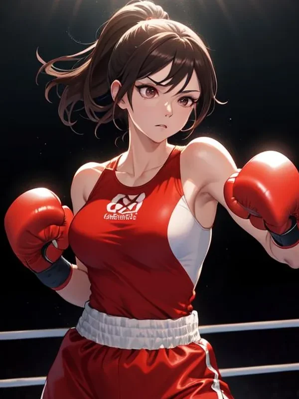 Boxer Anna — AI character on JuicyChat AI